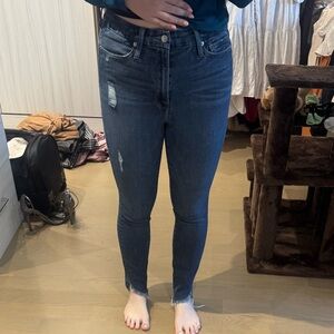 Good American Dark Blue Skinny Jeans